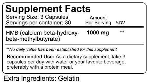 NutraKey HMB 90 Caps|Amino Acids|Bodyandfitness.com