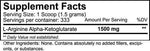 NutraKey Arginine AKG Powder 500gms
