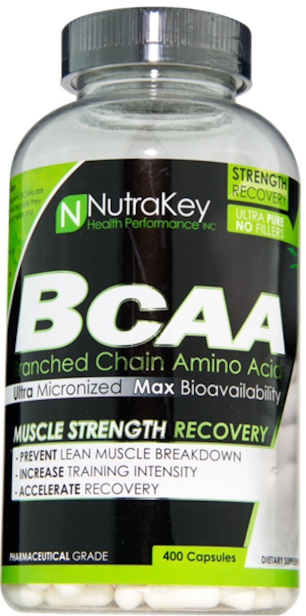 Nutrakey BCAA growth 400 caps