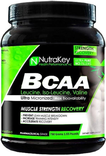 NutraKey BCAA Powder 750 gms|BCAA|Bodyandfitness.com