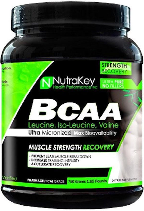 NutraKey BCAA Powder 750 gms|BCAA|Bodyandfitness.com