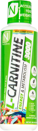 Nutrakey Liquid L-Carnitine 3000|Carnitine|Bodyandfitness.com