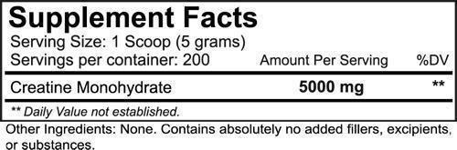 NutraKey Creatine Monohydrate 1000 gms|Creatine|Bodyandfitness.com