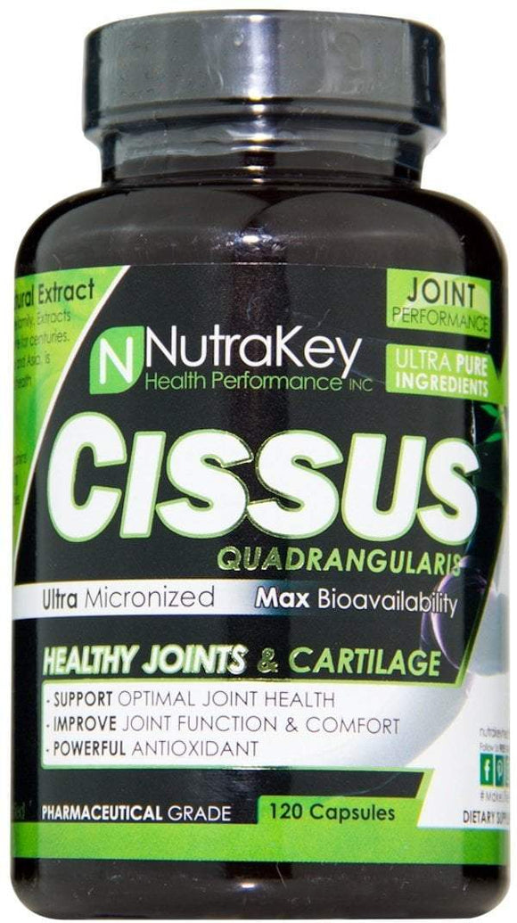 Nutrakey Cissus Quadrangularis 120 Caps|Joint Support|Bodyandfitness.com