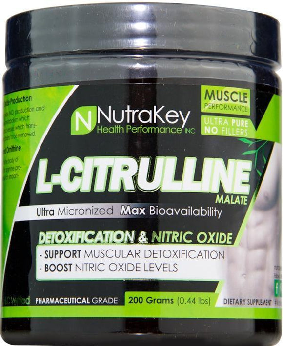 NutraKey Citrulline Malate Powder 100 servings|Muscle Pumps|Bodyandfitness.com