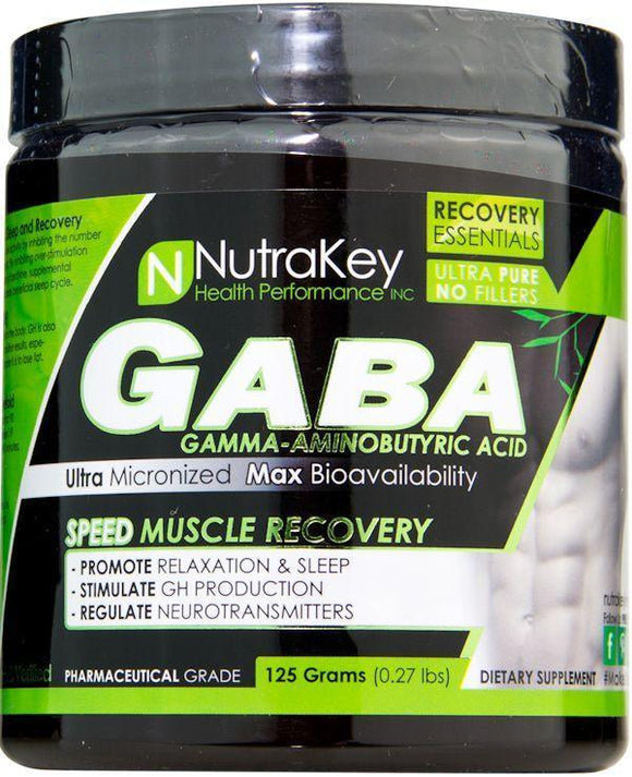 Nutrakey GABA 42 servings|Sleep Aid|Bodyandfitness.com