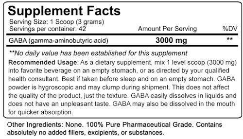 Nutrakey GABA 42 servings|Sleep Aid|Bodyandfitness.com