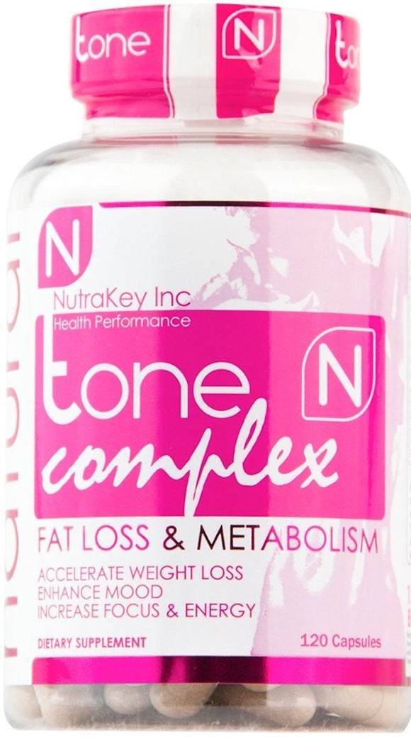 NutraKey Tone Complex 120 caps|Weight Management|Bodyandfitness.com