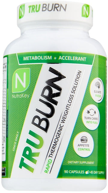 Nutrakey TRU Burn 90 Caps|Fat Burner|Bodyandfitness.com