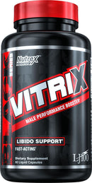 Nutrex Vitrix 80 Caps|Test Booster|Bodyandfitness.com