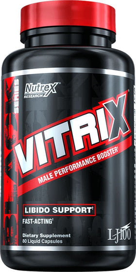 Nutrex Vitrix 80 Caps|Test Booster|Bodyandfitness.com