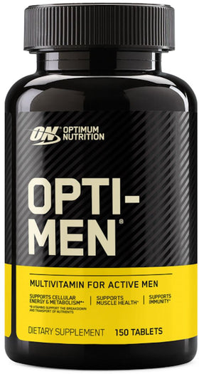 Optimum Nutrition Opti-Men 150 Tabs|Multi Vitamin|Bodyandfitness.com