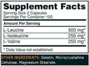 Optimum Nutrition BCAA 1000 200 Caps|BCAA|Bodyandfitness.com