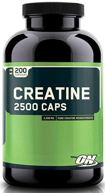 Optimum Nutrition Creatine 2500 200 Caps|Creatine|Bodyandfitness.com