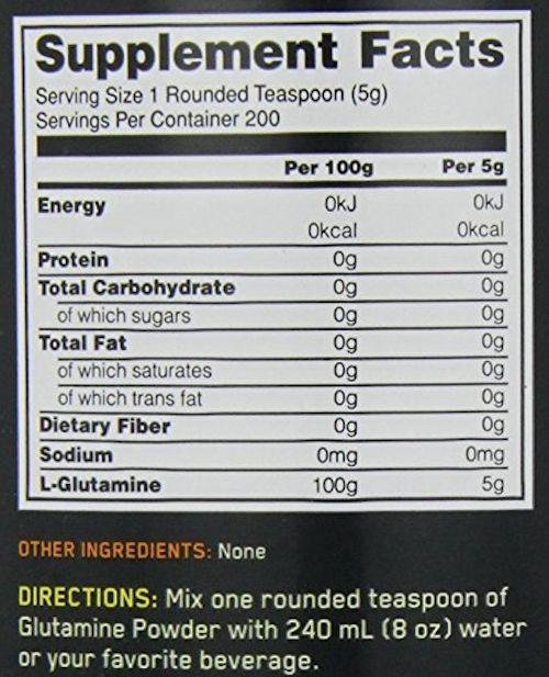 Optimum Nutrition Glutamine Powder 1000 gms|Glutamine|Bodyandfitness.com