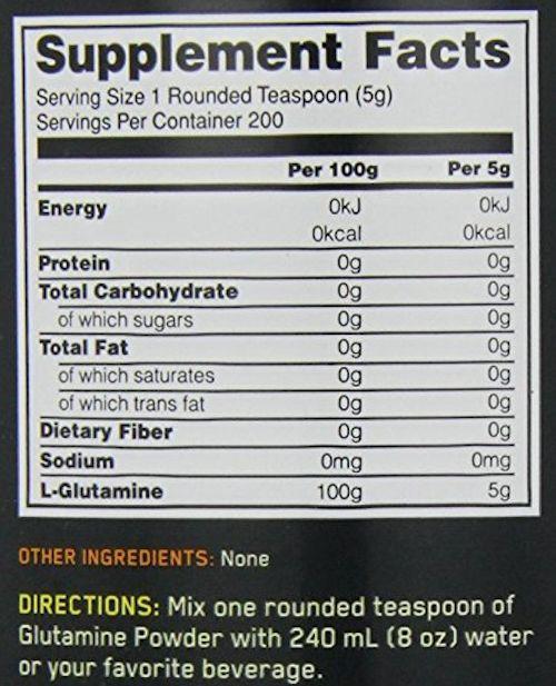 Optimum Nutrition Glutamine Powder 1000 gms-2