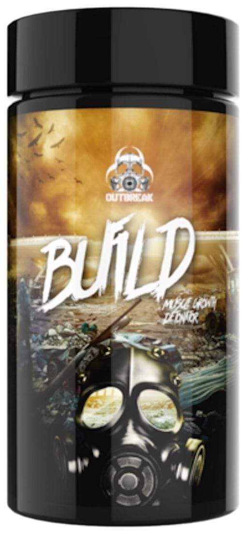 Outbreak Nutrition Build 100 caps|Test Booster|Bodyandfitness.com