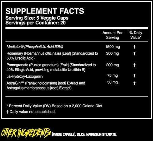 Outbreak Nutrition Build 100 caps|Test Booster|Bodyandfitness.com