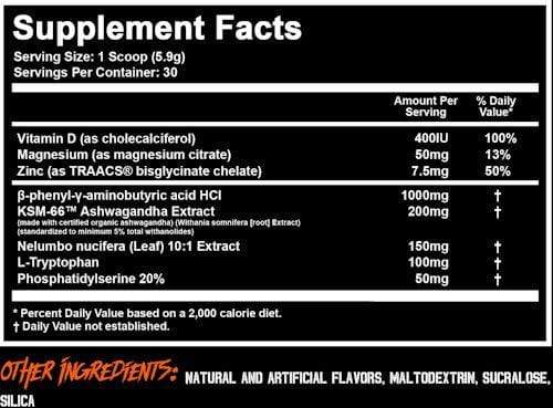 Outbreak Nutrition Refuge 30 servings|Test Booster|Bodyandfitness.com