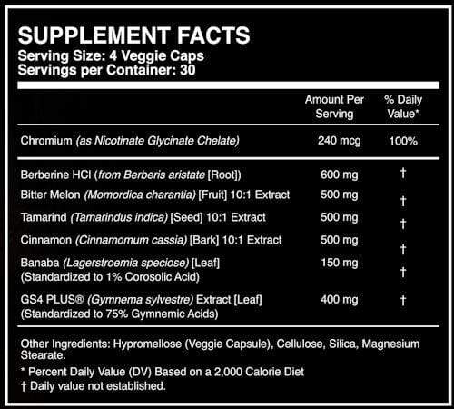 Outbreak Nutrition Adapt 120 caps|Sugar Control|Bodyandfitness.com