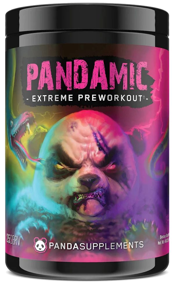 Panda Supps Pandamic Extreme Pre-Workout High Stim orange