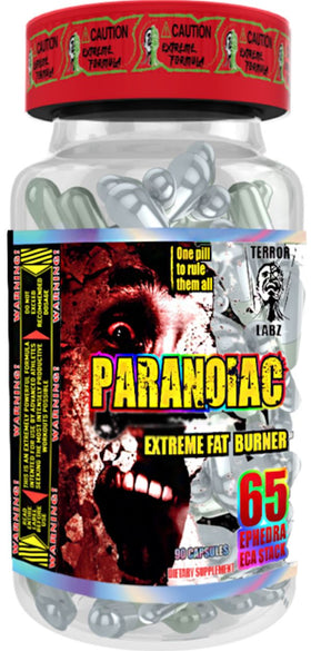 Terror Labz Paranoiac (Best Fat Burner)|Appetite Control|Bodyandfitness.com