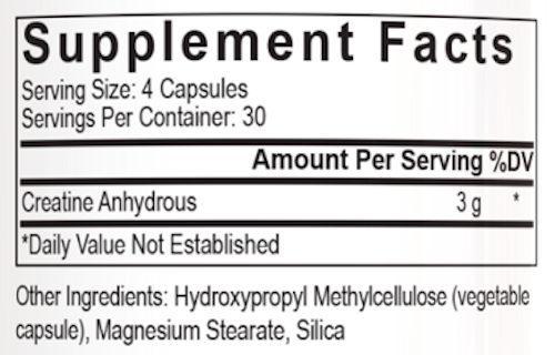 PEScience TruCreatine 120 caps