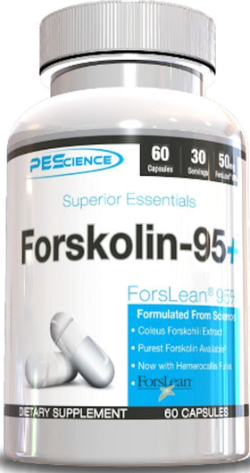 PEScience Forskolin 95 60 ct|Test Booster|Bodyandfitness.com