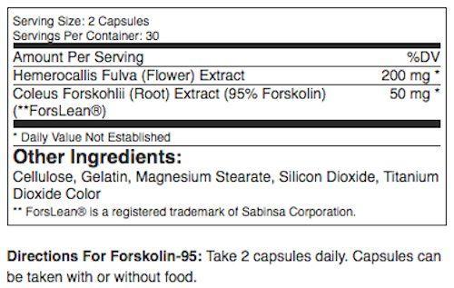 PEScience Forskolin 95 60 ct|Test Booster|Bodyandfitness.com