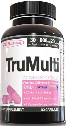 PEScience TruMulti Women's 60 caps.|Multi Vitamin|Bodyandfitness.com