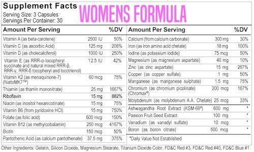 PEScience TruMulti Women's 60 caps.|Multi Vitamin|Bodyandfitness.com