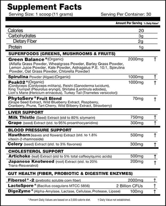 Performax Labs PhytoActiv Max Greens||Bodyandfitness.com