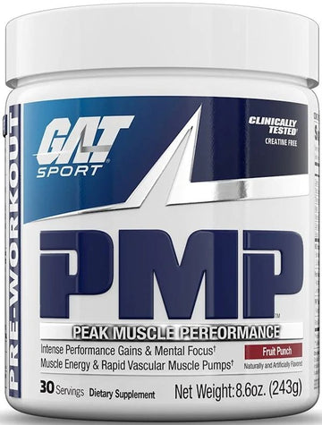 GAT Sport PMP Stim-Free 30 servings|Pre-Workout|Bodyandfitness.com