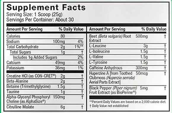 JYM Supplement Science Pre JYM 30 servings|Pre Workout|Bodyandfitness.com