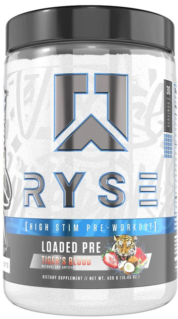 Ryse Supplements Loaded Pre-Workout Sour Watermelon|Pre Workout|Bodyandfitness.com
