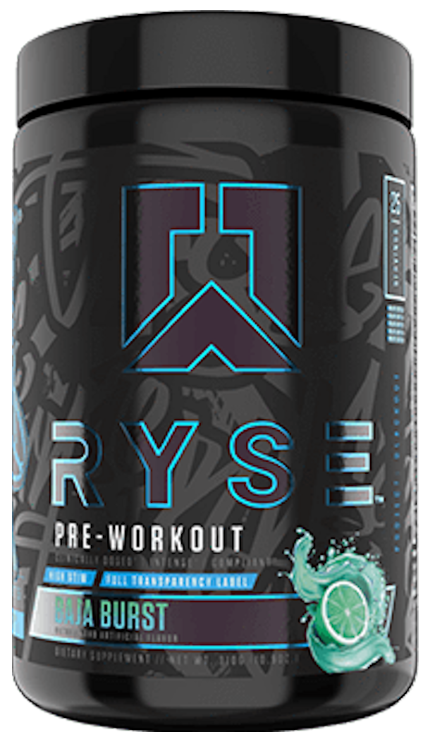Ryse Supplements Black Pre-Workout pumps