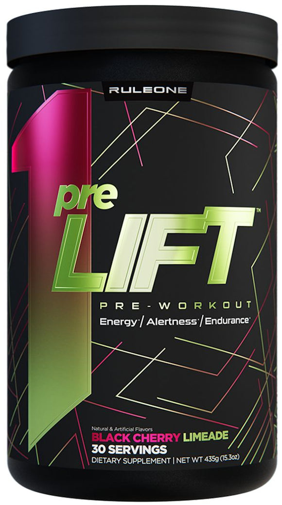 Rule One PreLift Pre-Workout Zero Sugars 30 Servings|Pre-Workout|Bodyandfitness.com
