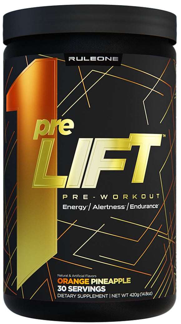 Rule One PreLift Pre-Workout Zero Sugars 30 Servings|Pre-Workout|Bodyandfitness.com