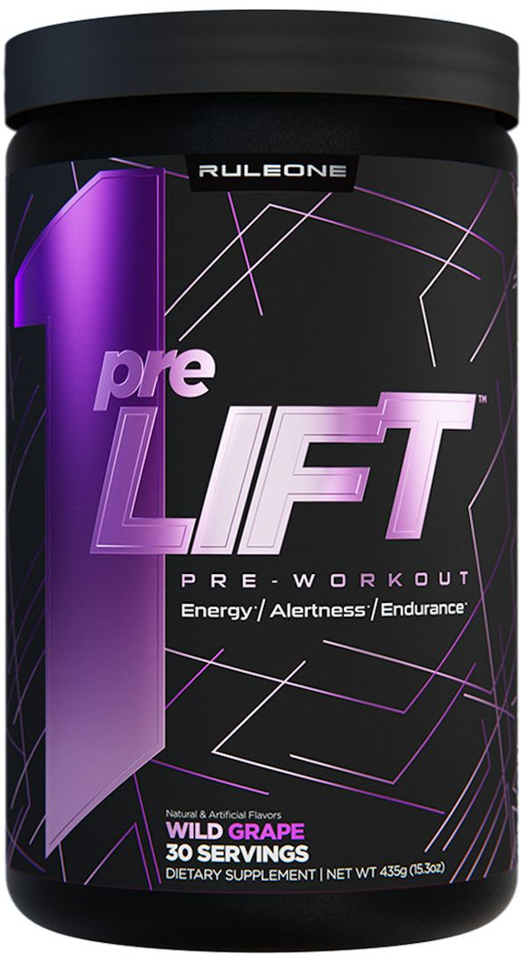 Rule One PreLift Pre-Workout Zero Sugars 30 Servings|Pre-Workout|Bodyandfitness.com