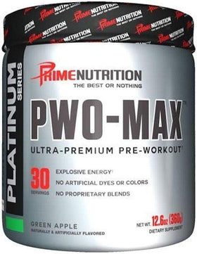 Prime Nutrition PWO-MAX 30 servings|Pre Workout|Bodyandfitness.com