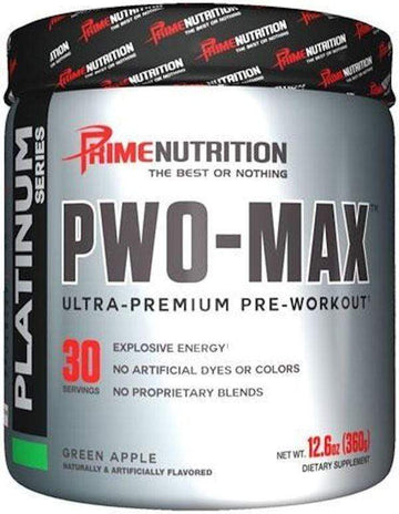 Prime Nutrition PWO-MAX 30 servings|Pre Workout|Bodyandfitness.com