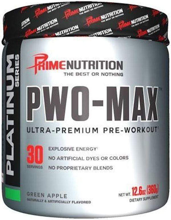 Prime Nutrition PWO-MAX 30 servings|Pre Workout|Bodyandfitness.com