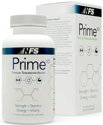 NFSports PRIME XD 60 VegCaps|Test Booster|Bodyandfitness.com