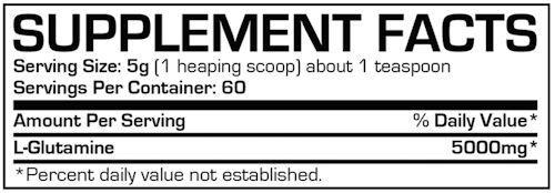 ProSupps Glutamine 300 60 servings||Bodyandfitness.com