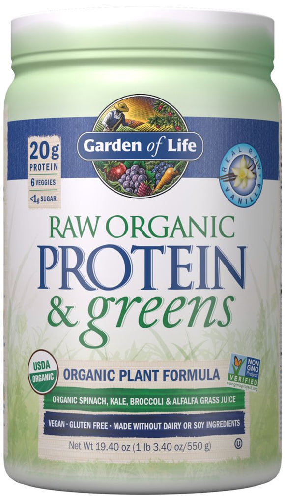 Garden of Life Raw Protein & Greens||Bodyandfitness.com