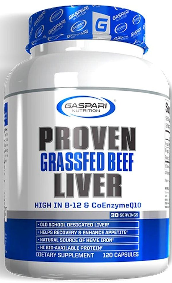 Gaspari Nutrition Proven Grassfed Beef Liver|Protein|Bodyandfitness.com