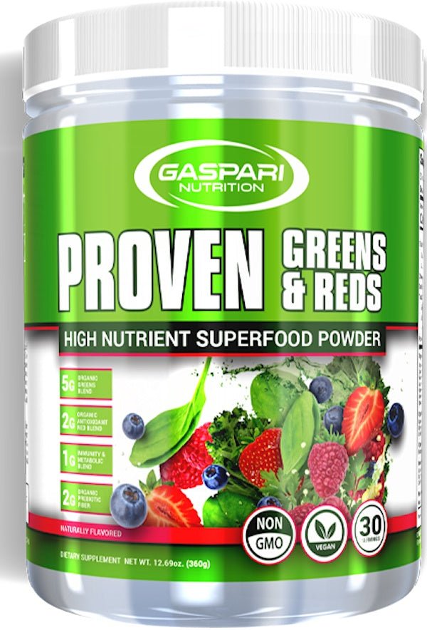 Gaspari Nutrition Proven Greens and Reds healthy