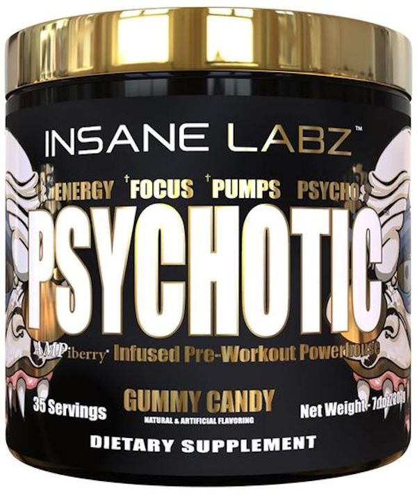 Insane Labz Psychotic Gold muscle pumps