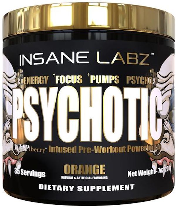Insane Labz Psychotic Gold pre-workout