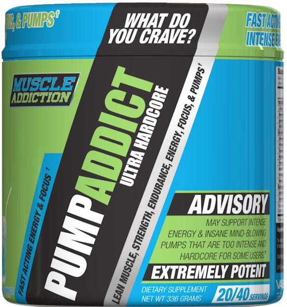 Muscle Addiction Pump Addict Ultra Hardcore 40 servings|VASO6|Bodyandfitness.com